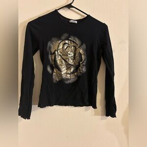 Vintage 90s black top